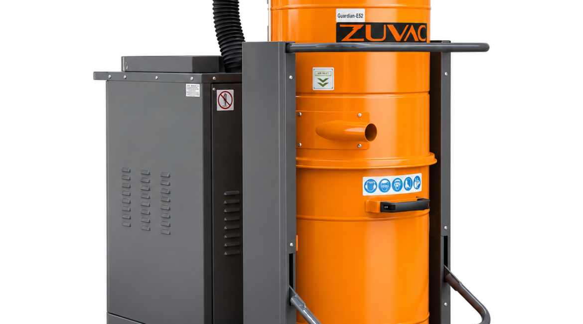 Guardian-E52 ATEX industriële stofzuiger 400V explosieveilig productfoto