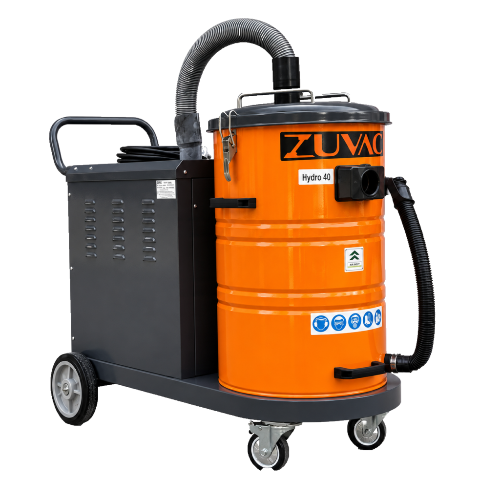 Hydro-40 industriële nat-droogzuiger 400V vloeistoffen en stof productfoto