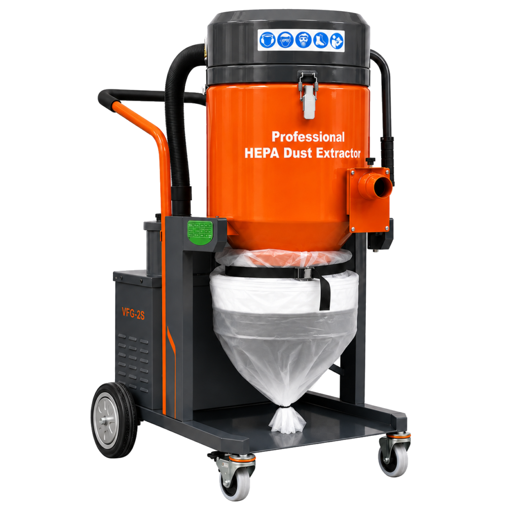 Stream-C2S Longopac industriële stofzuiger 230V HEPA productfoto