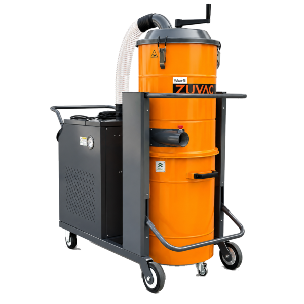 ZUVAC Vulcan-75 industriële stofzuiger