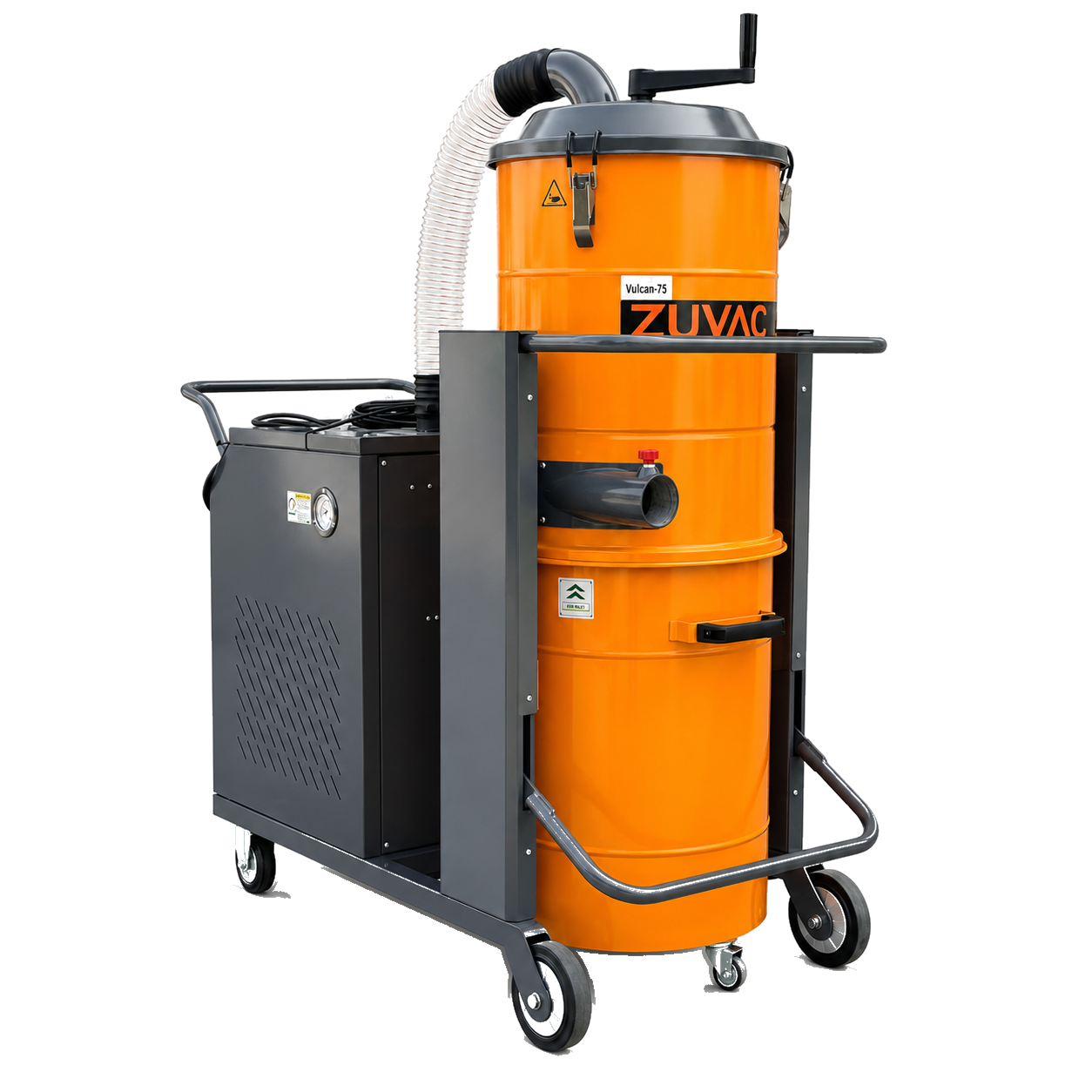 Vulcan-75 heavy duty industriële stofzuiger 400V productfoto
