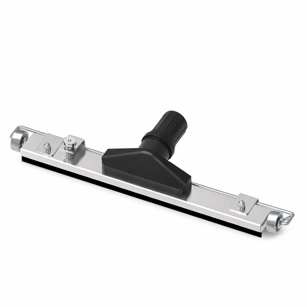Aluminium vloerzuigmond met wielen voor industriële stofzuiger