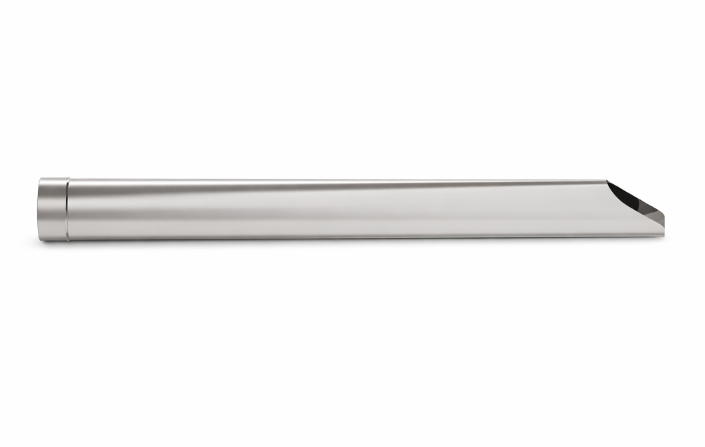 RVS spleetzuigmond lang model 500 mm voor industriële stofzuiger